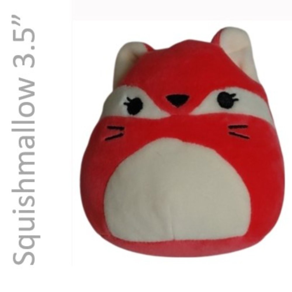 Fifi the Fox original Squishmallow 3.5 in 2017 Collector #5 rare and unique